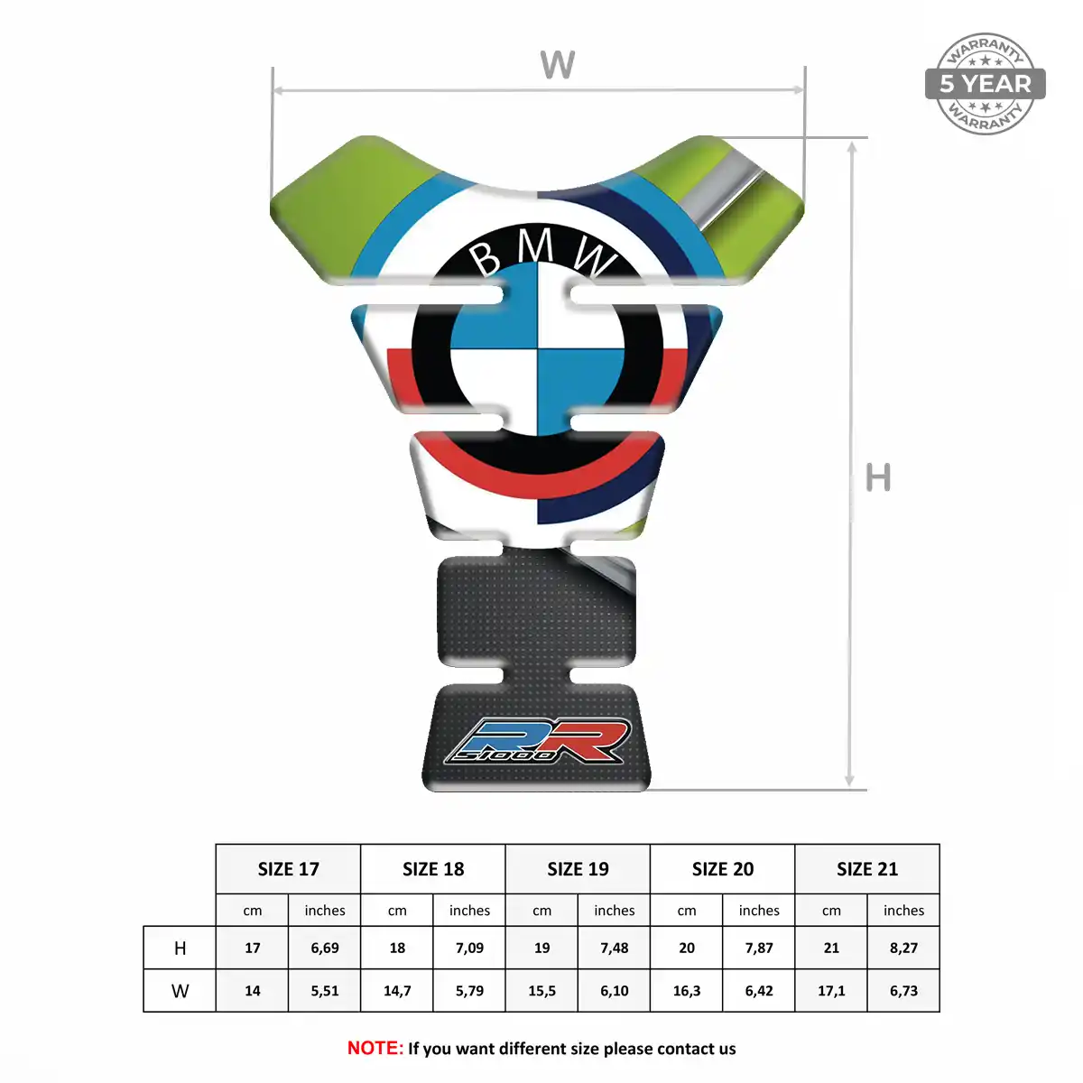 BMW Tank Protector Motorcycle Exclusive Series
