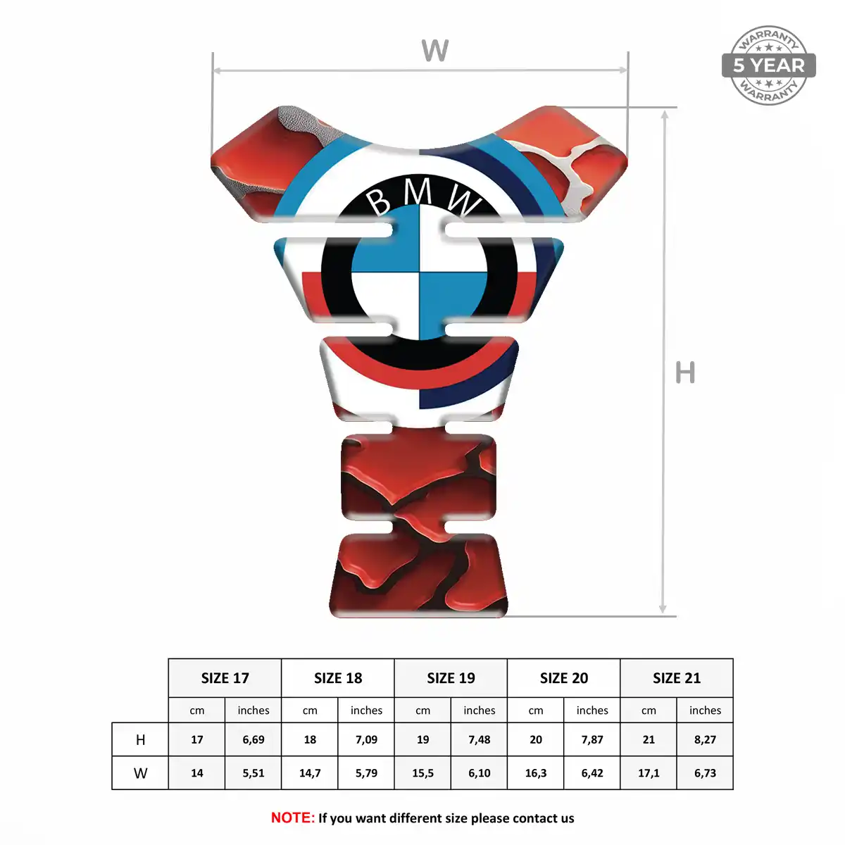 BMW Tank Protector Motorcycle Noble Edition