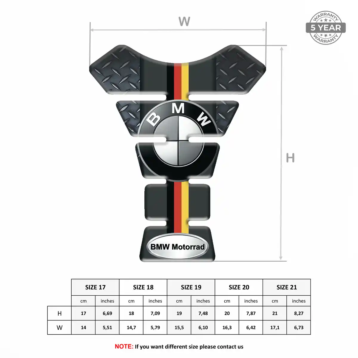BMW Tank Protector Opulent Line