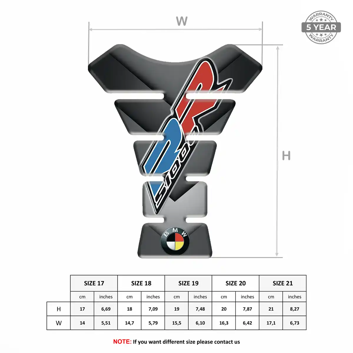 BMW Tank Protector Pad Elite Finish