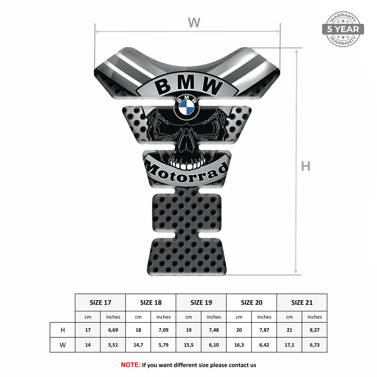 BMW Tank Protector Pad Exclusive Series