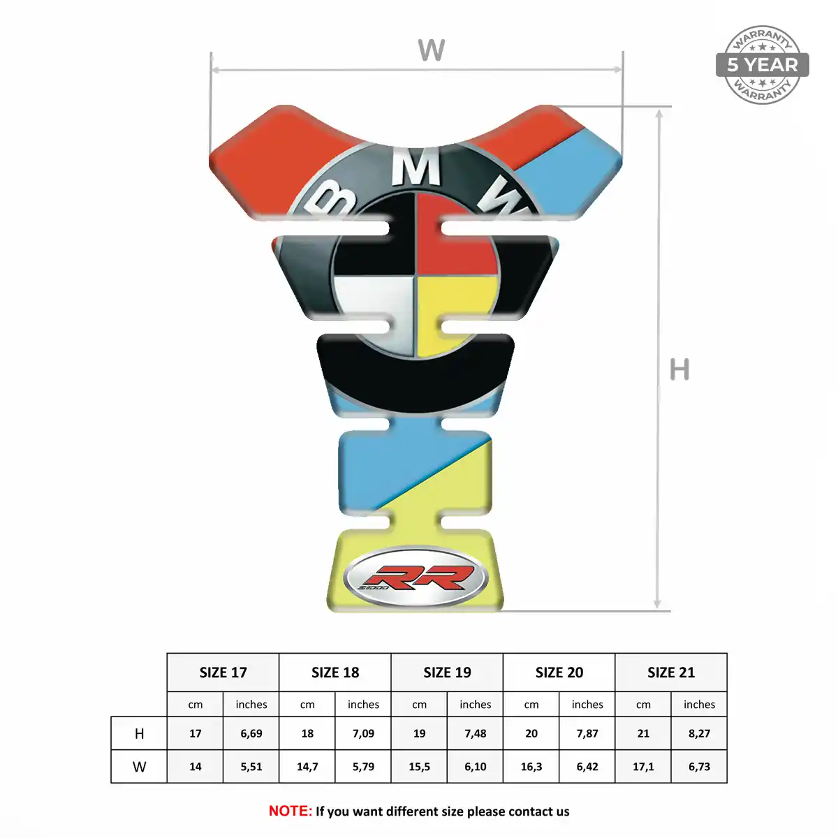 BMW Tank Protector Pad Superior Craft