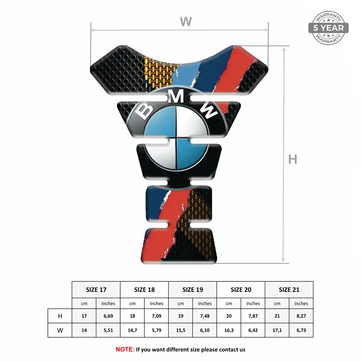BMW Tank Scratch Protector Elite Edition