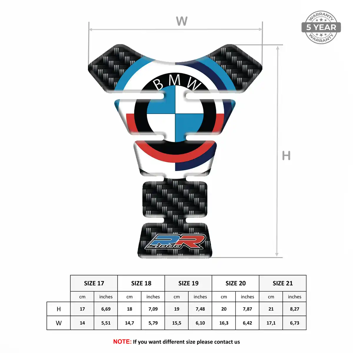BMW Tank Scratch Protector Exclusive Series