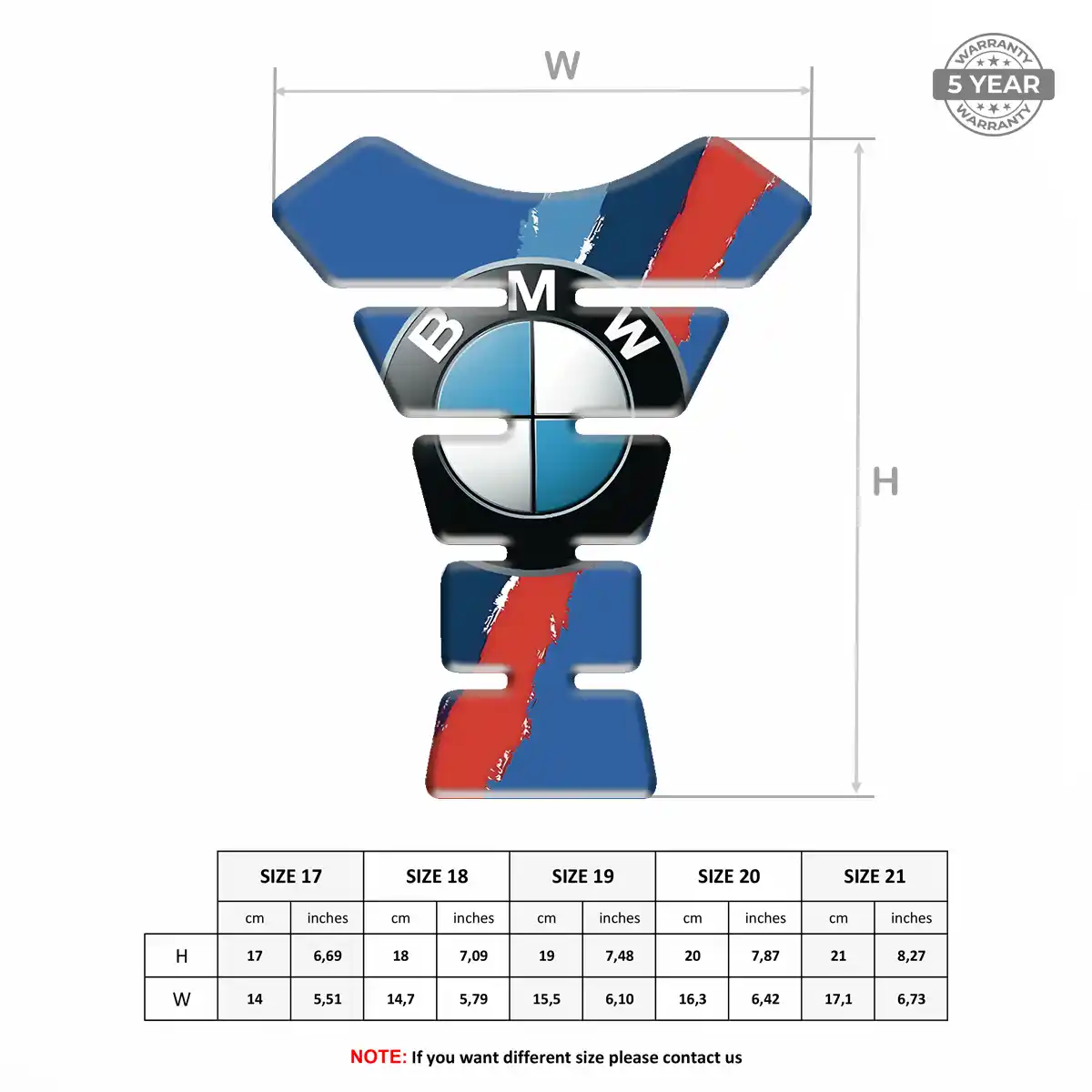 BMW Tank Scratch Protector Prime Quality