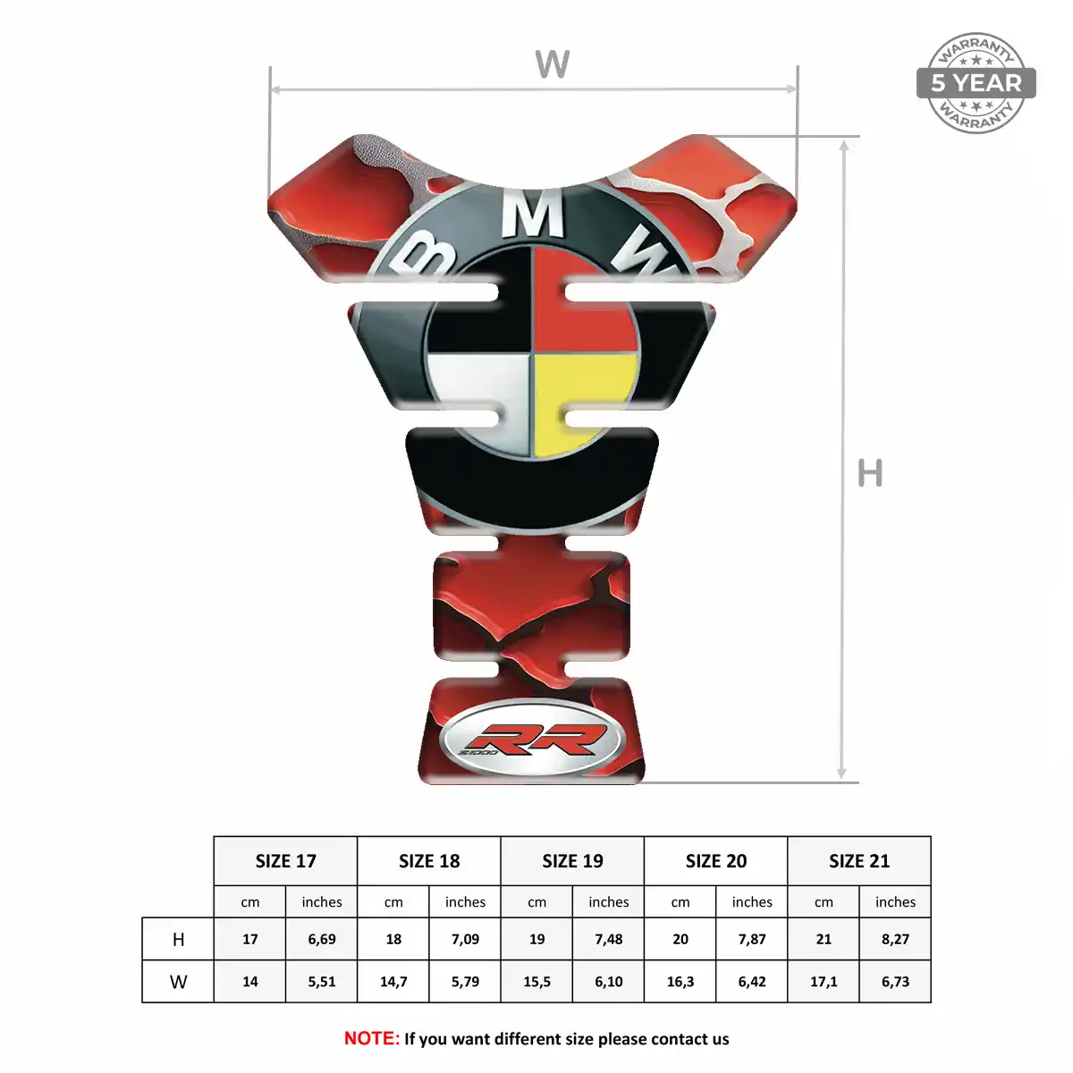 BMW Tank Scratch Protector Superior Craft