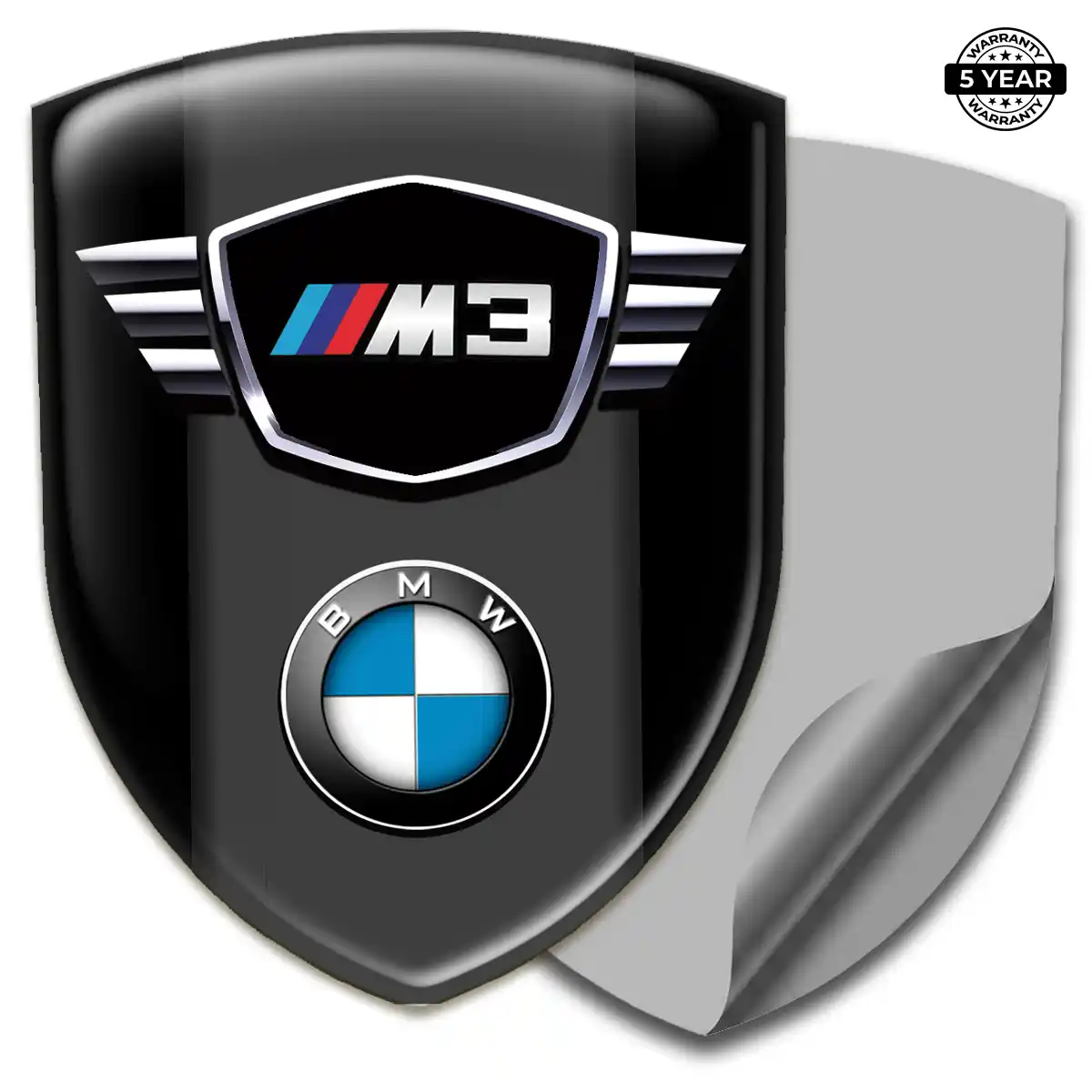 BMW Vehicle Logo Sticker Refined Design