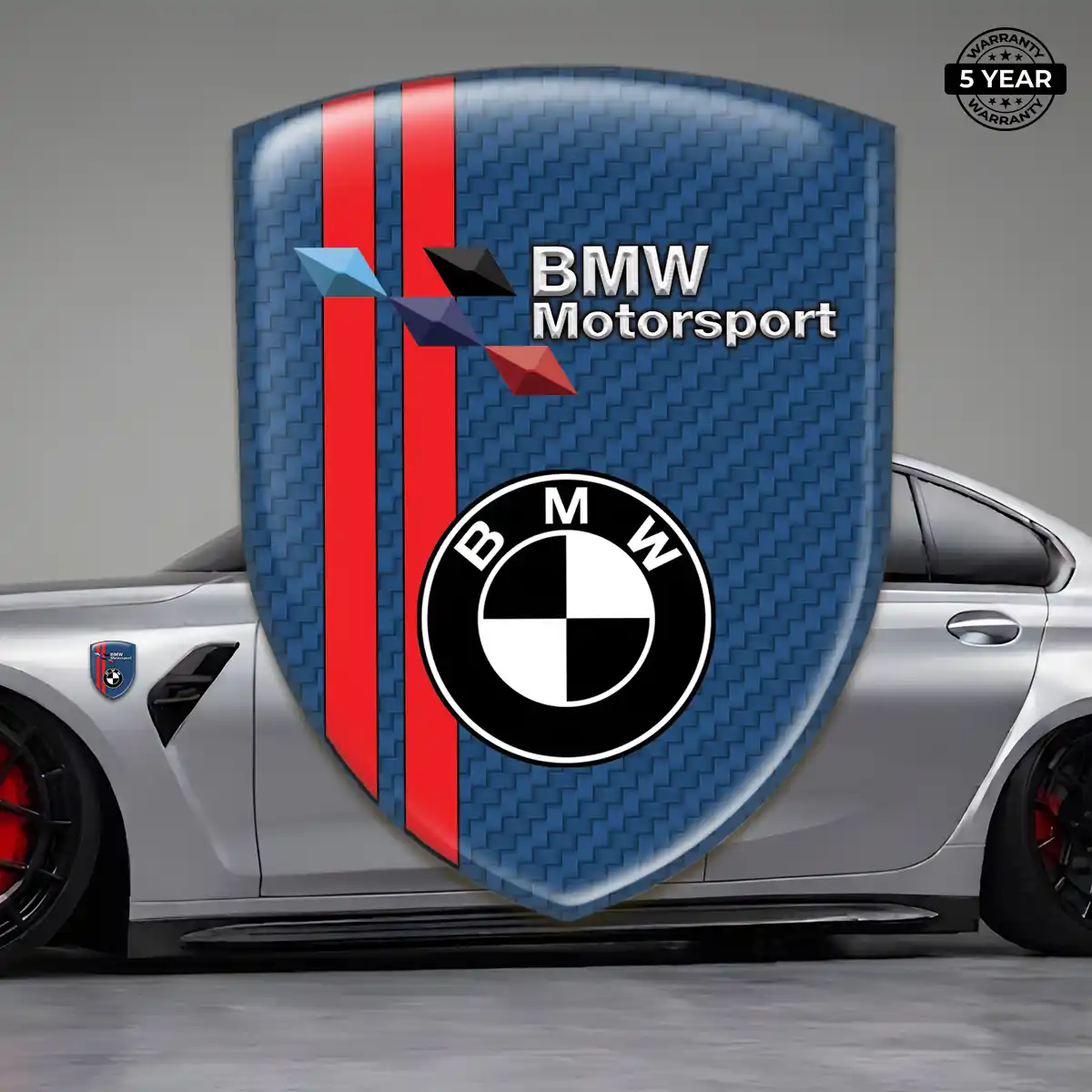 BMW Vehicle Logo Sticker Sleek Style