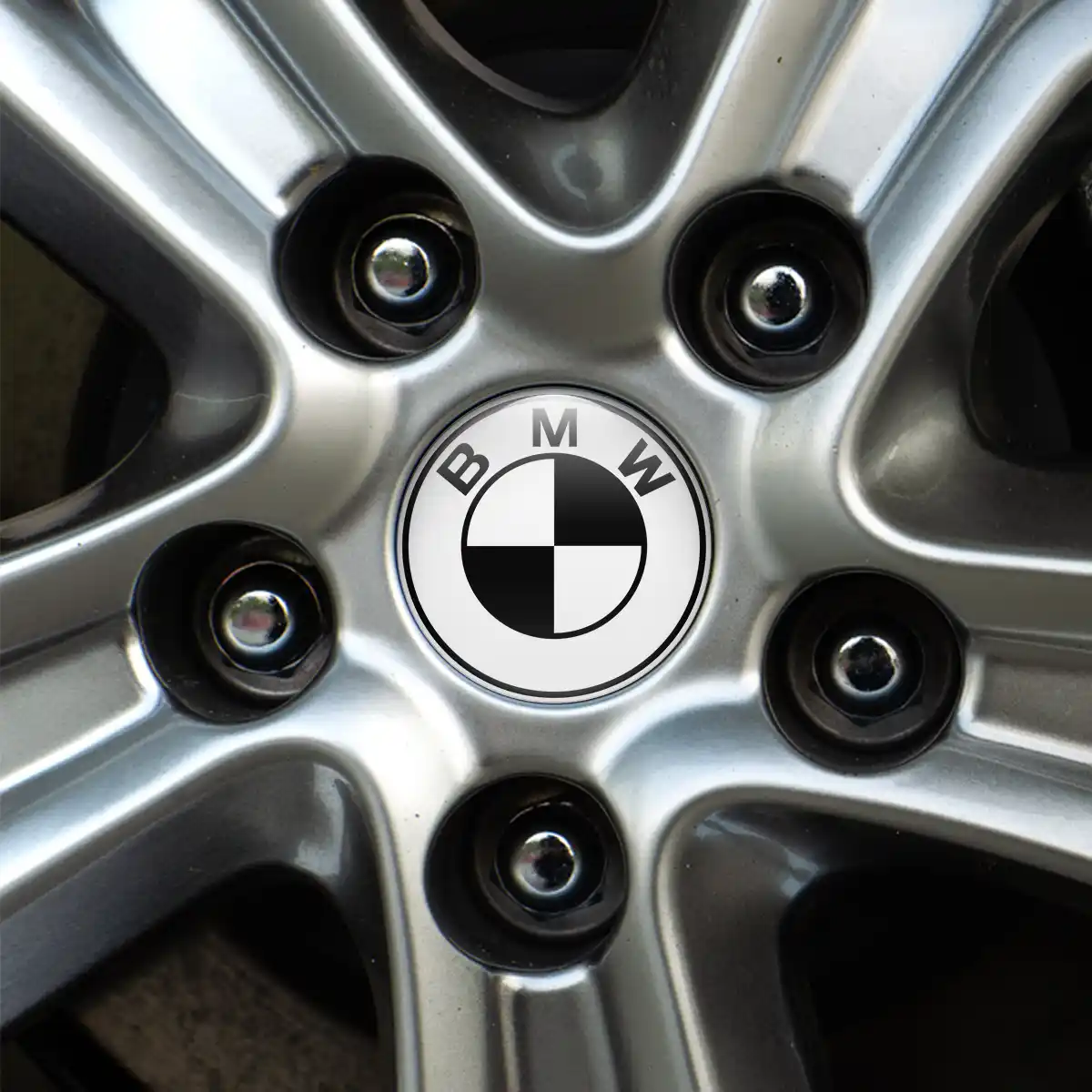 BMW Wheel Emblems Stylish Design