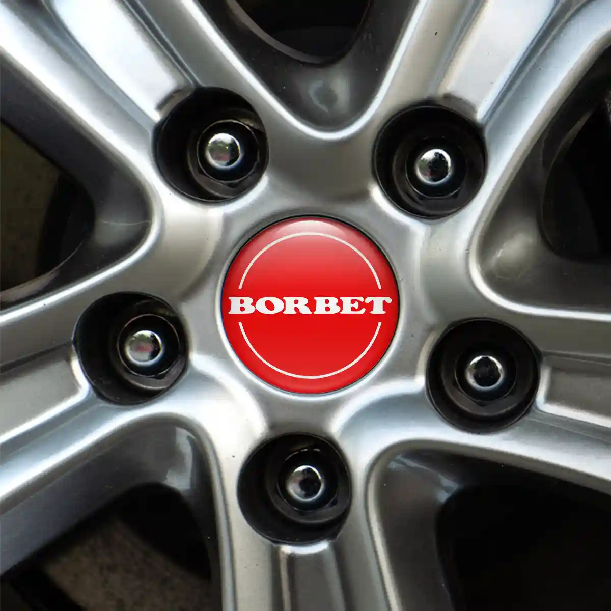Borbet Badge Emblems Center Cap Limited Edition