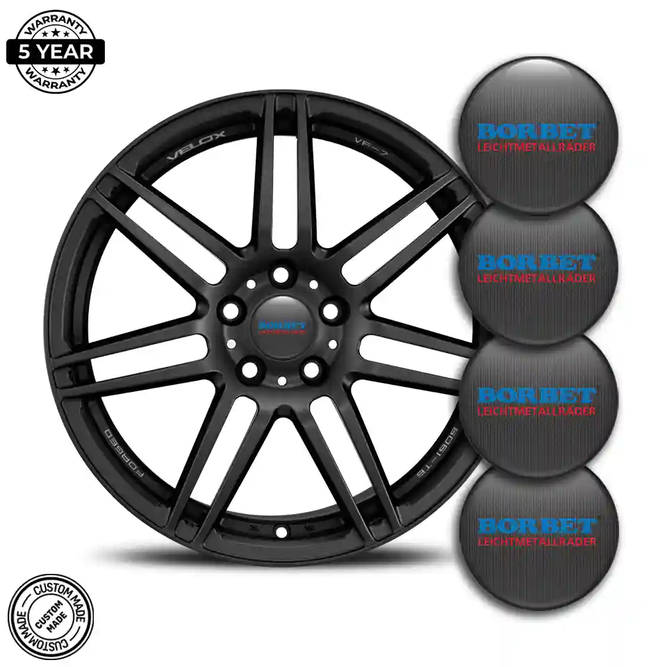 Borbet Domed Emblem Luxury Edition