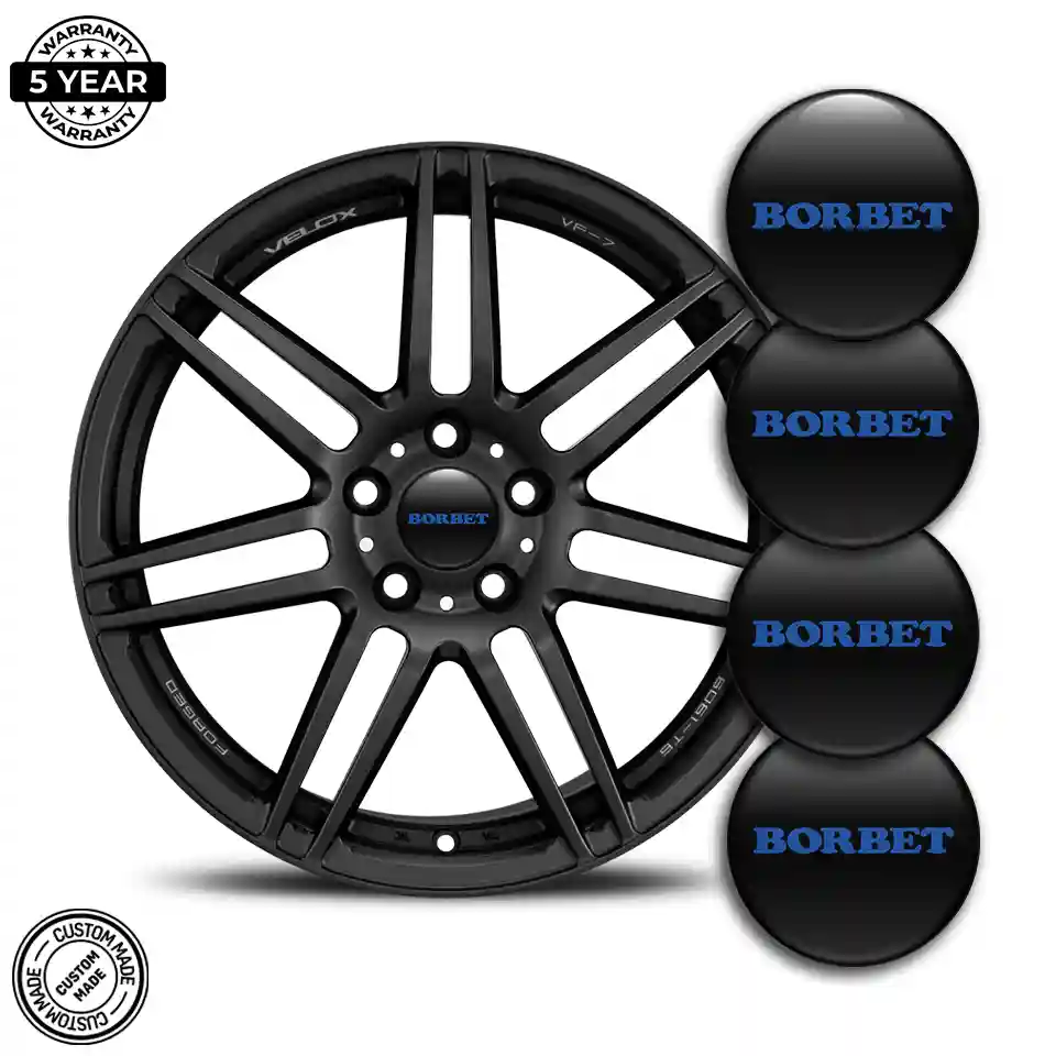 Borbet Domed Sticker Limited Edition