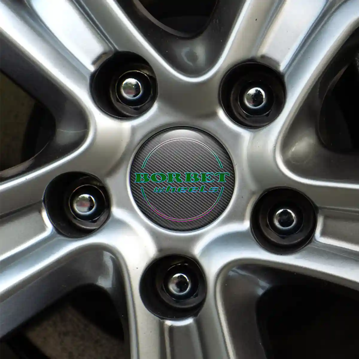 Borbet Domed Sticker Premium Quality