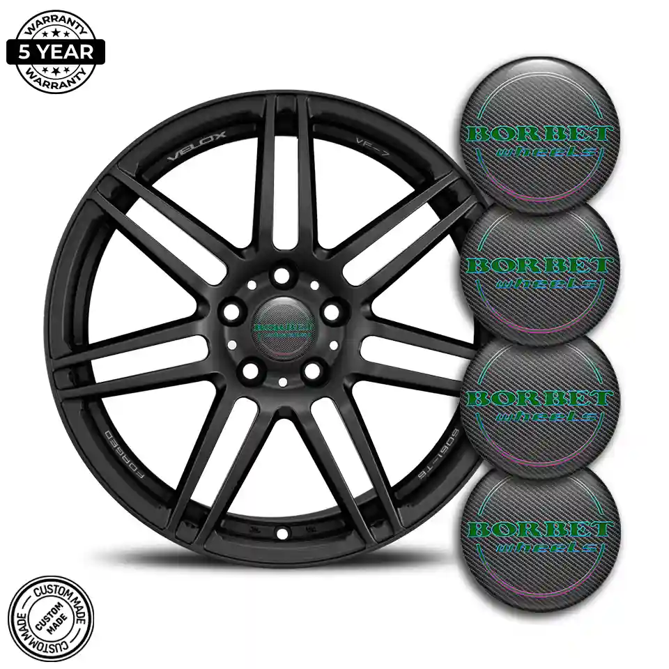 Borbet Domed Sticker Premium Quality