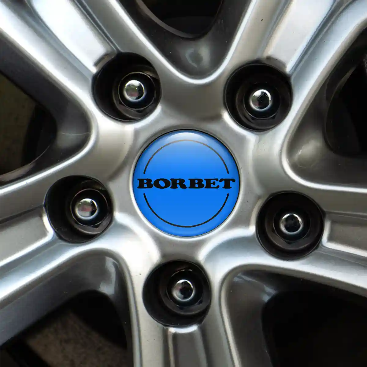 Borbet Emblem Badge High Quality