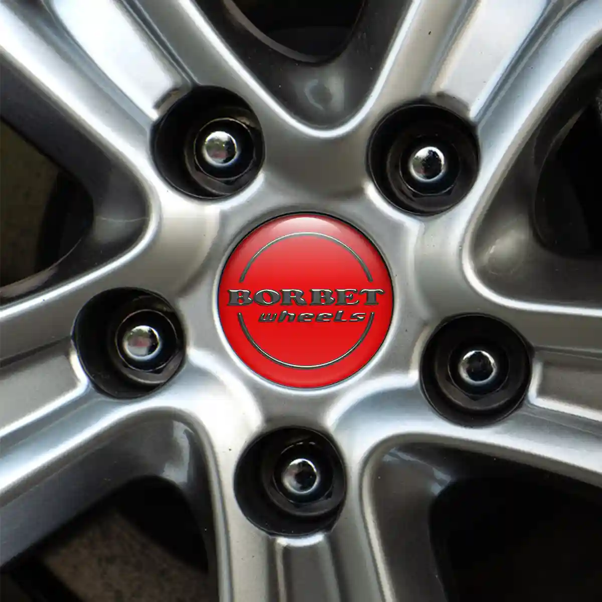 Borbet Emblem Badge Self-Adhesive High Quality