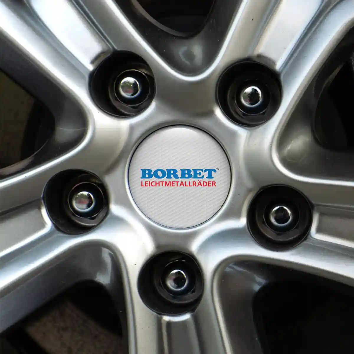 Borbet Emblem Badge Self-Adhesive Premium Edition