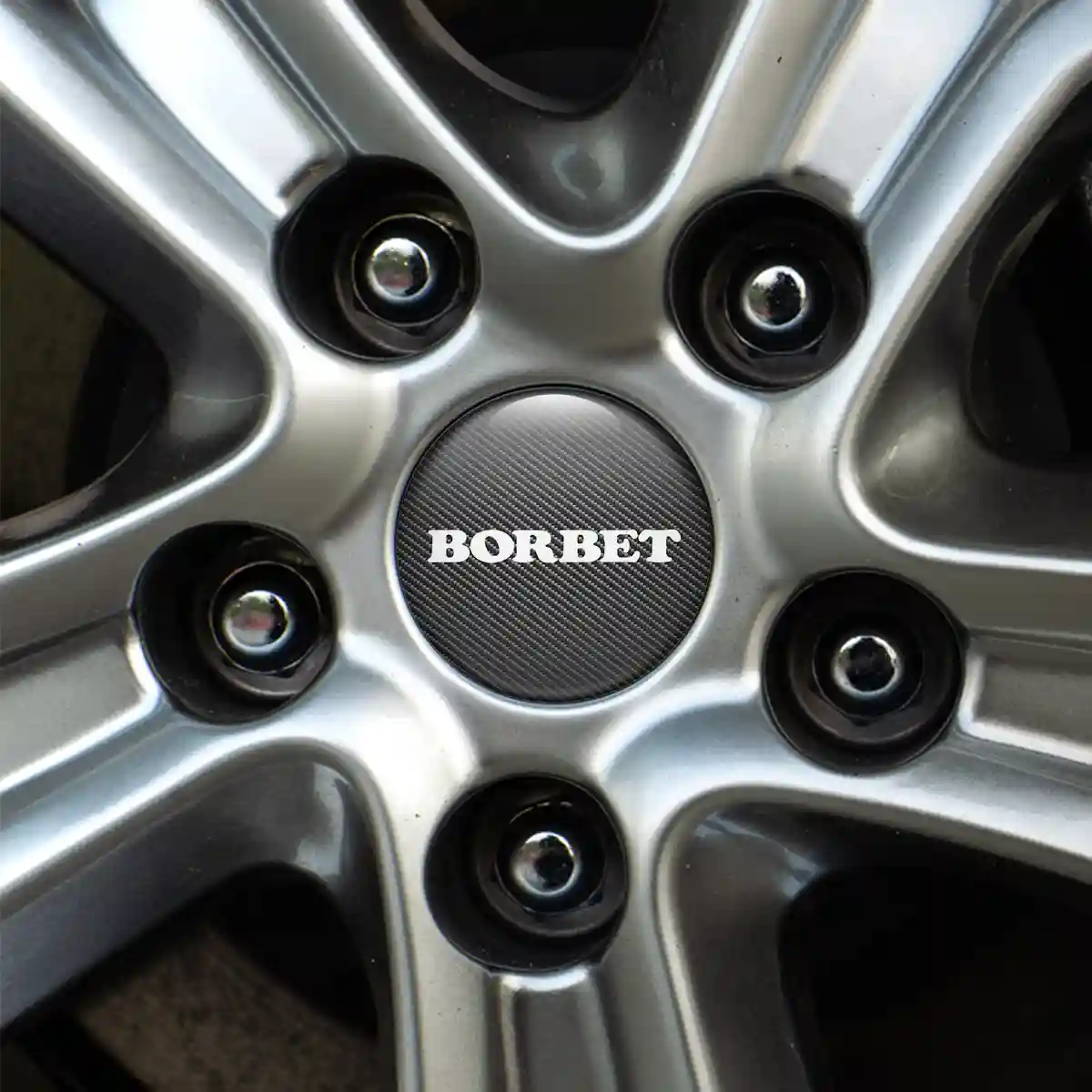 Borbet Emblem Center Hup Cap High Quality