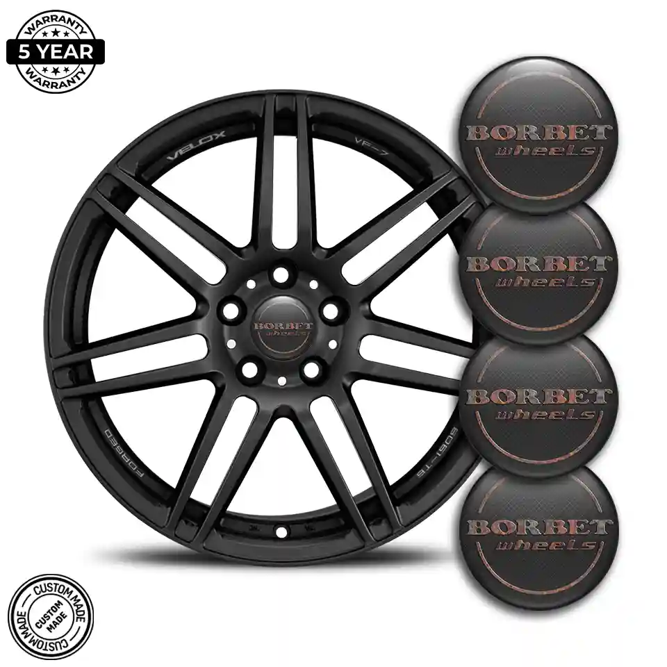 Borbet Emblem Wheel Center Caps High Quality