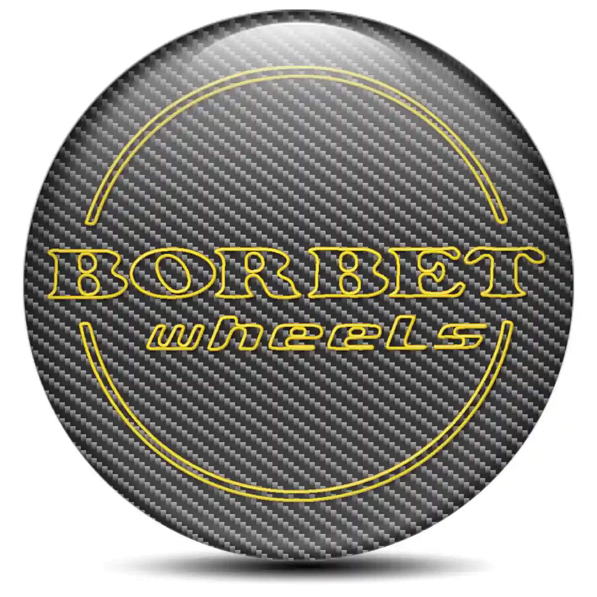 Borbet Epoxy Sticker Stylish Design
