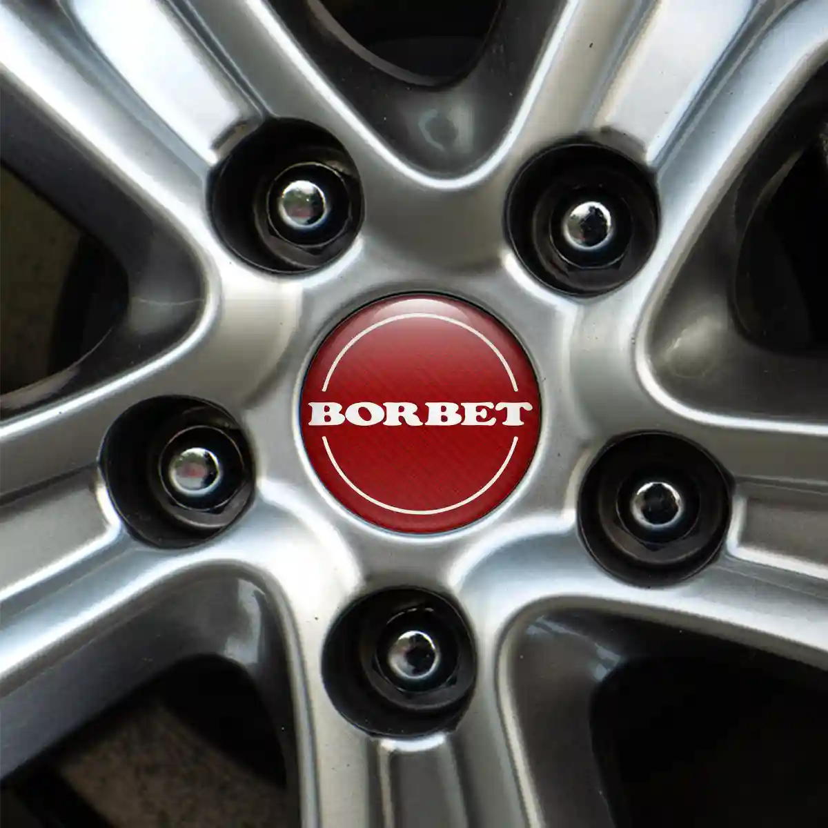 Borbet Logo Emblem Self-Adhesive High Quality