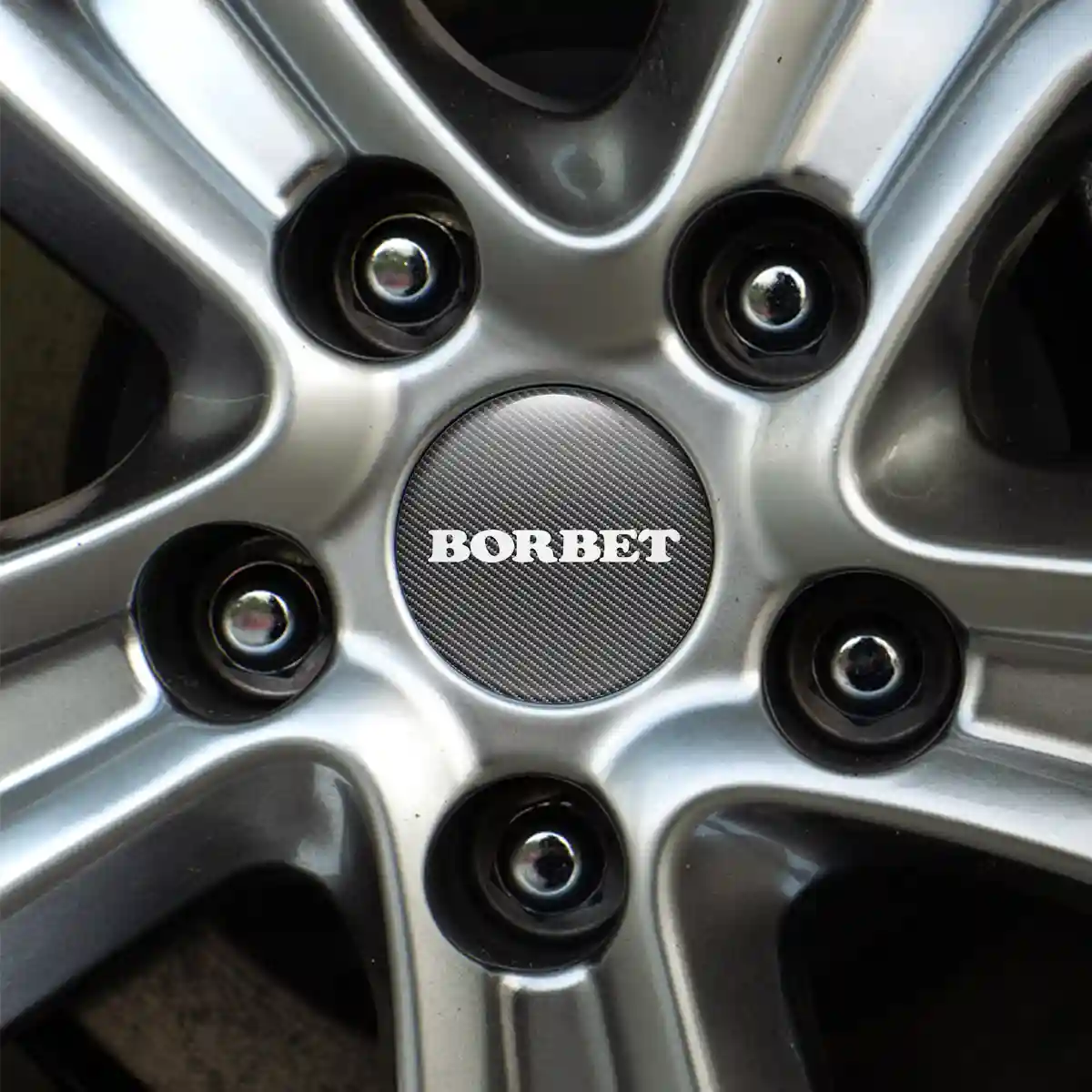 Borbet Logo Silicone Badge Limited Edition