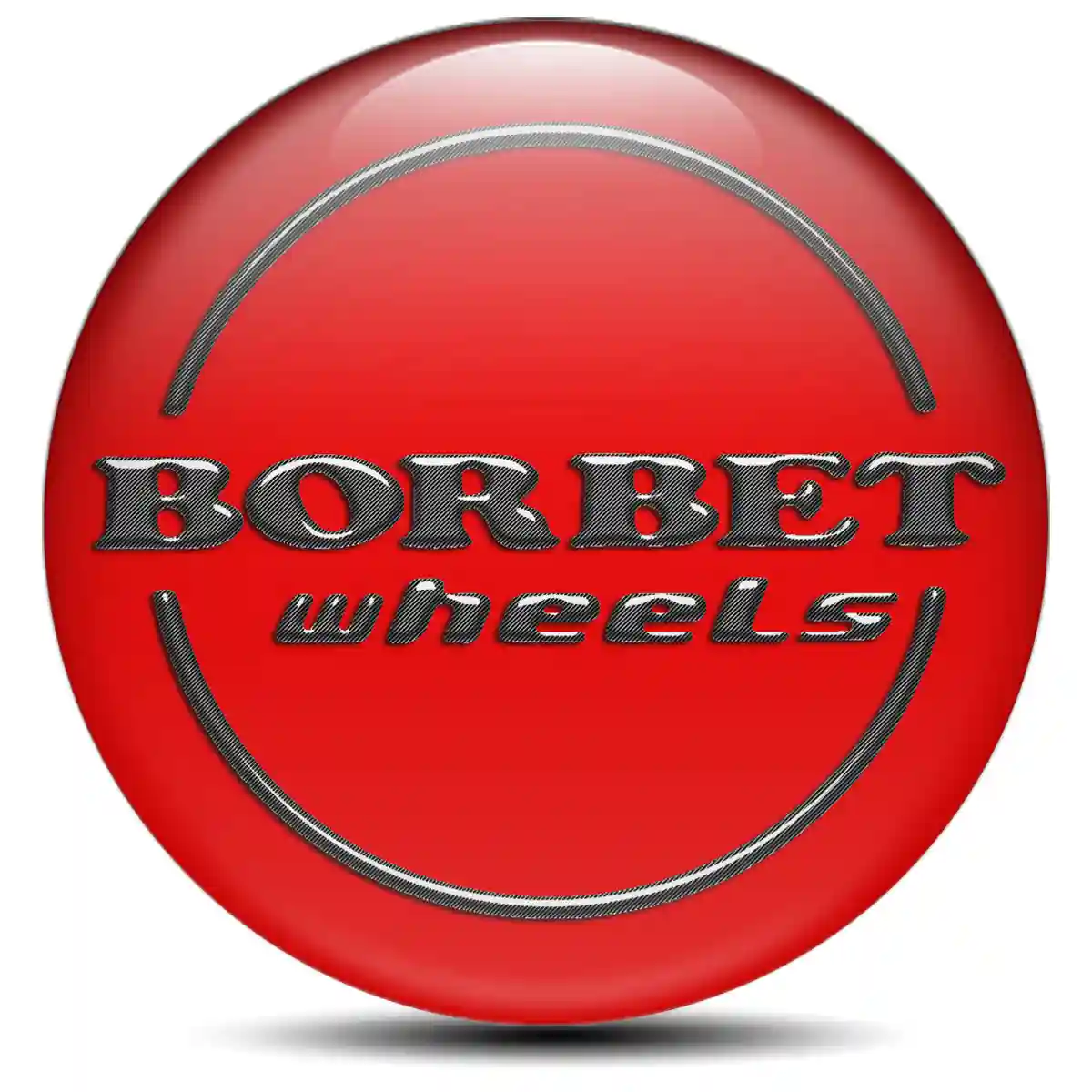 Borbet Logo Silicone Badge Premium Edition