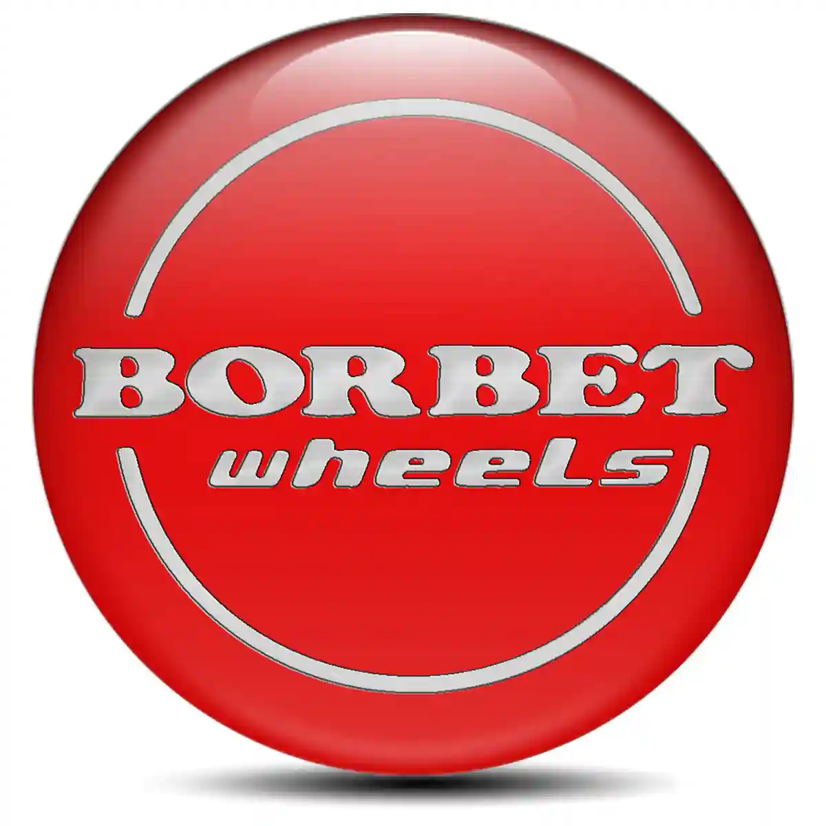 Borbet Logo Silicone Badge Self-Adhesive Limited Edition