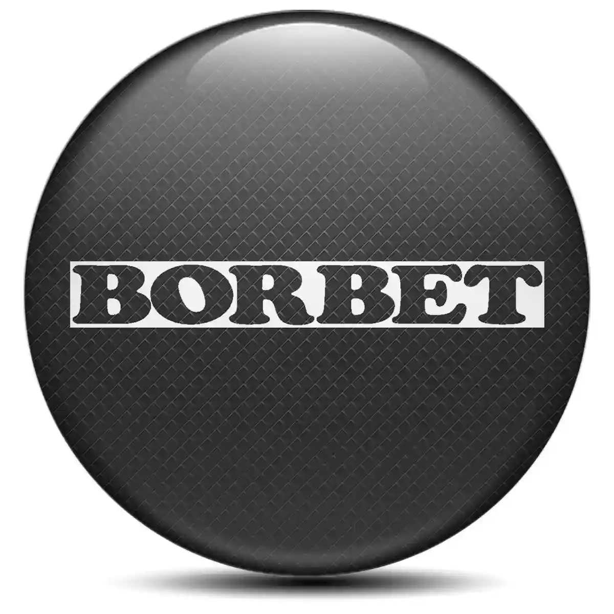 Borbet Logo Silicone Emblem Premium Edition