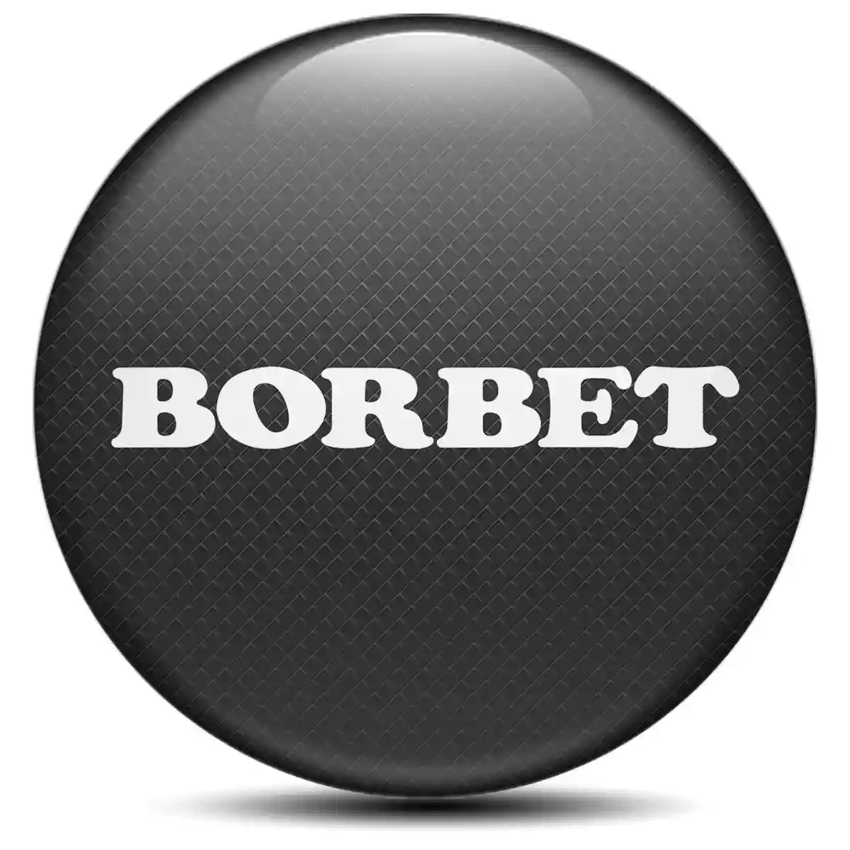 Borbet Logo Silicone Emblem Stylish Design
