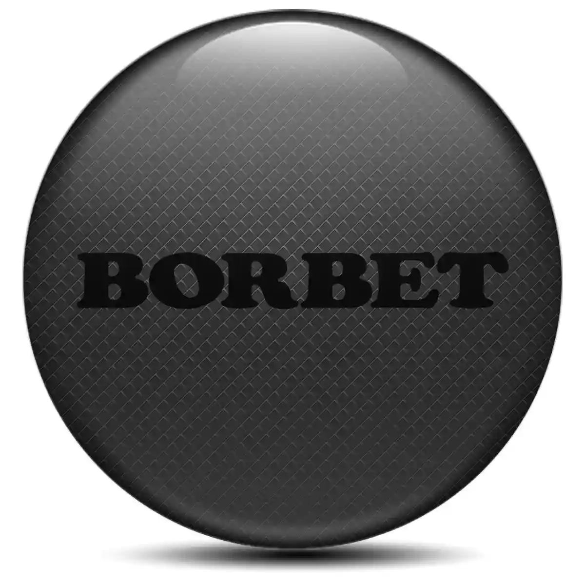 Borbet Logo Silicone Sticker Premium Quality
