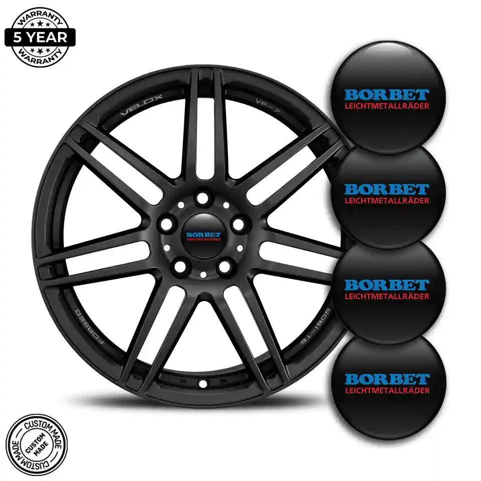 Borbet Logo Sticker Premium Edition