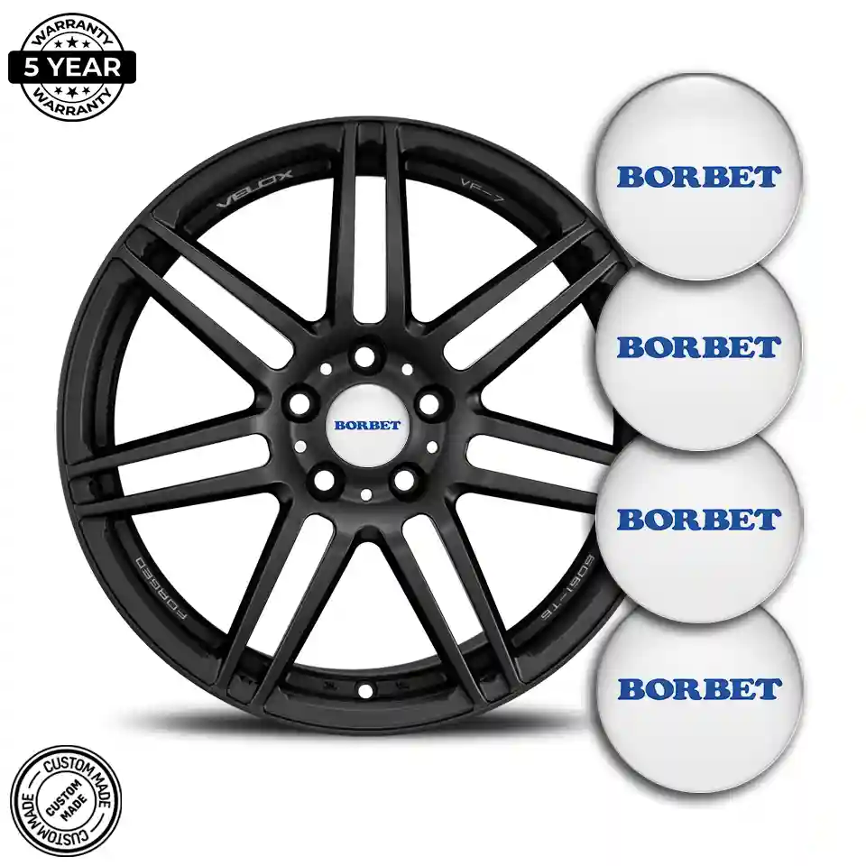 Borbet Silicone Emblem Premium Edition