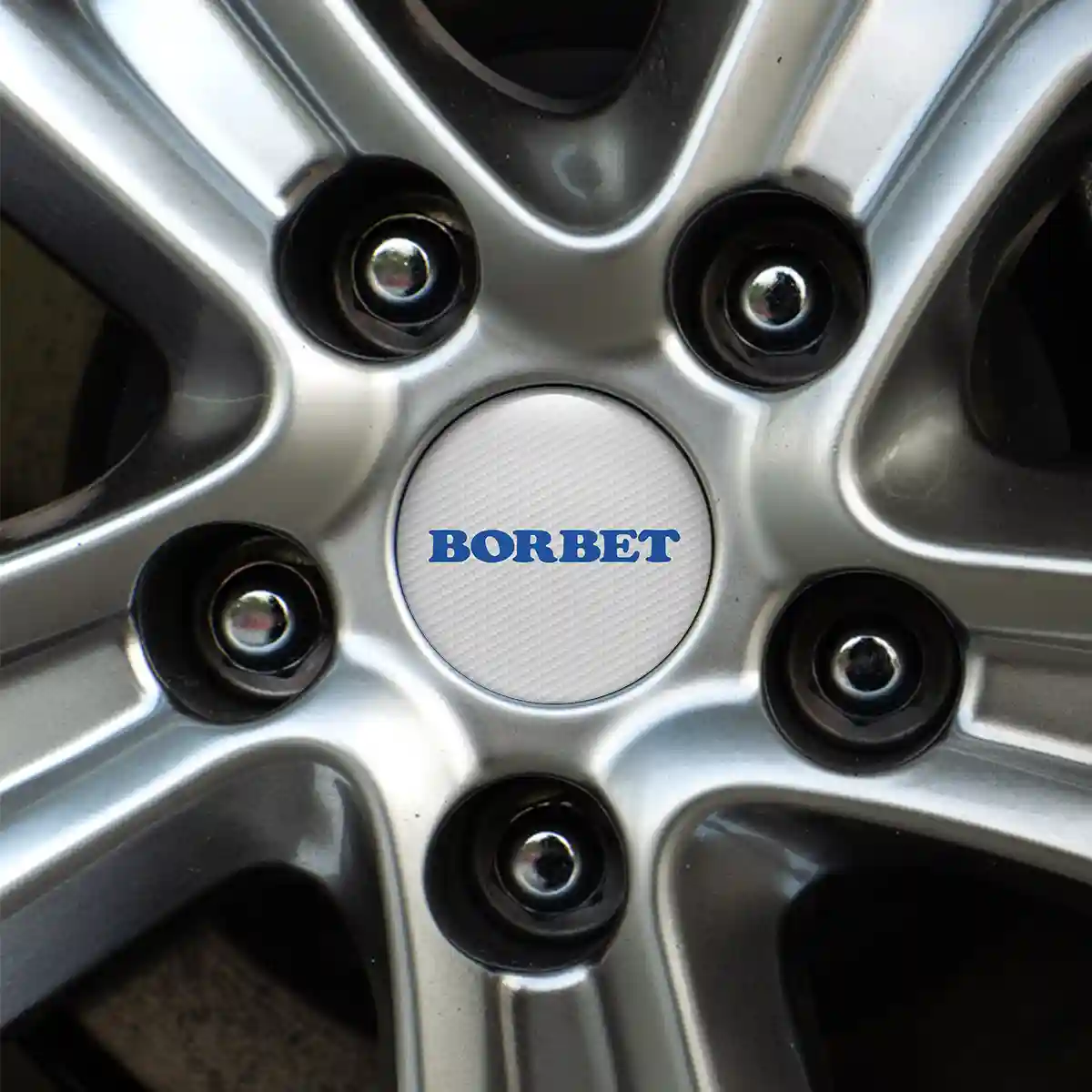 Borbet Silicone Emblem Premium Quality