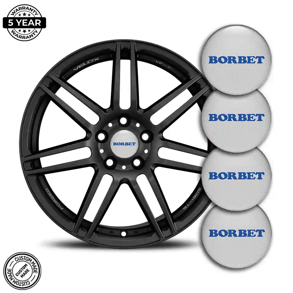 Borbet Silicone Emblem Premium Quality