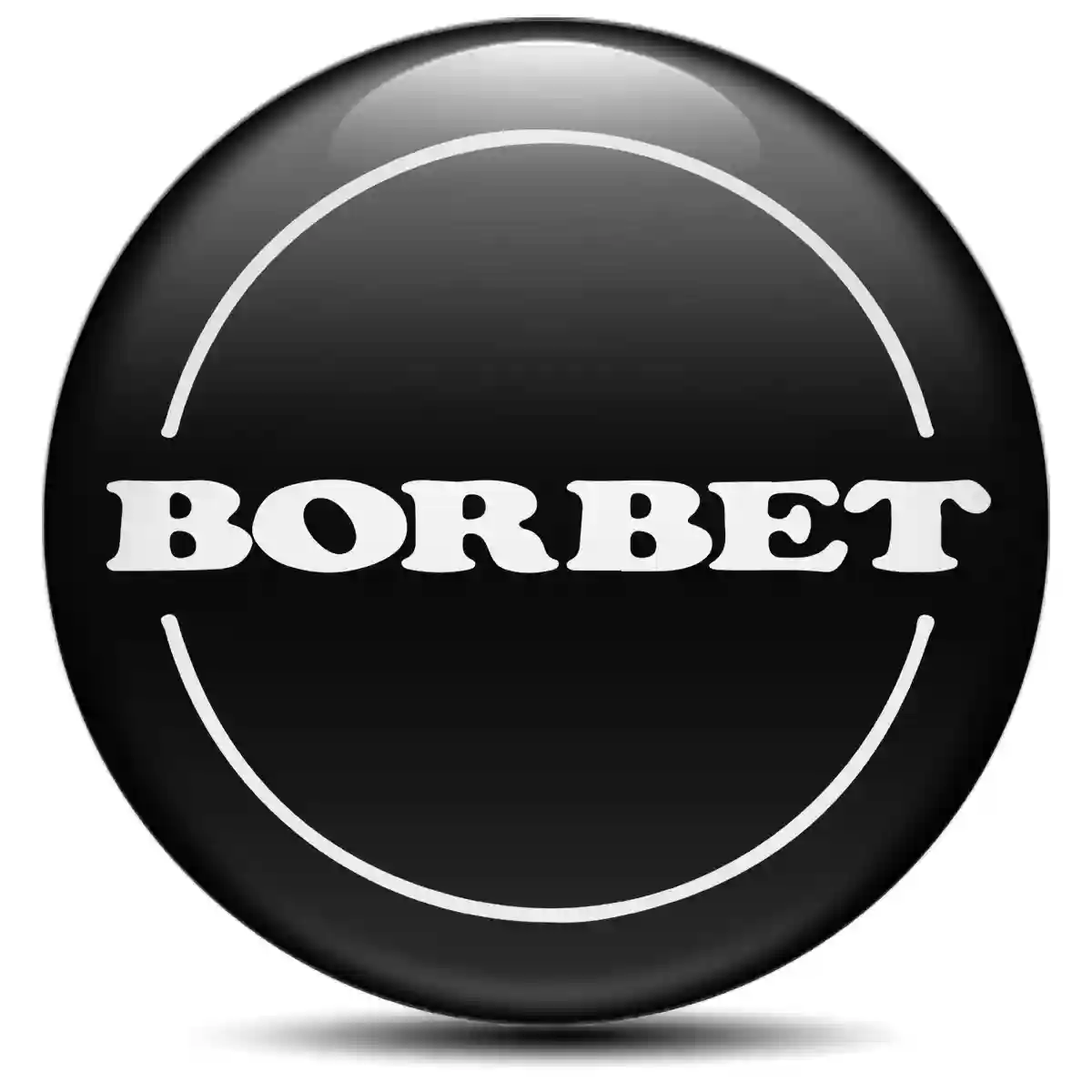 Borbet Silicone Emblem Self-Adhesive High Quality