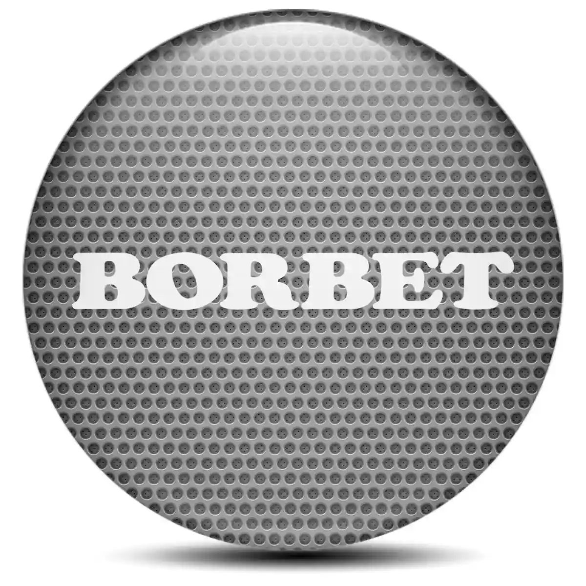 Borbet Silicone Emblem Self-Adhesive Stylish Design