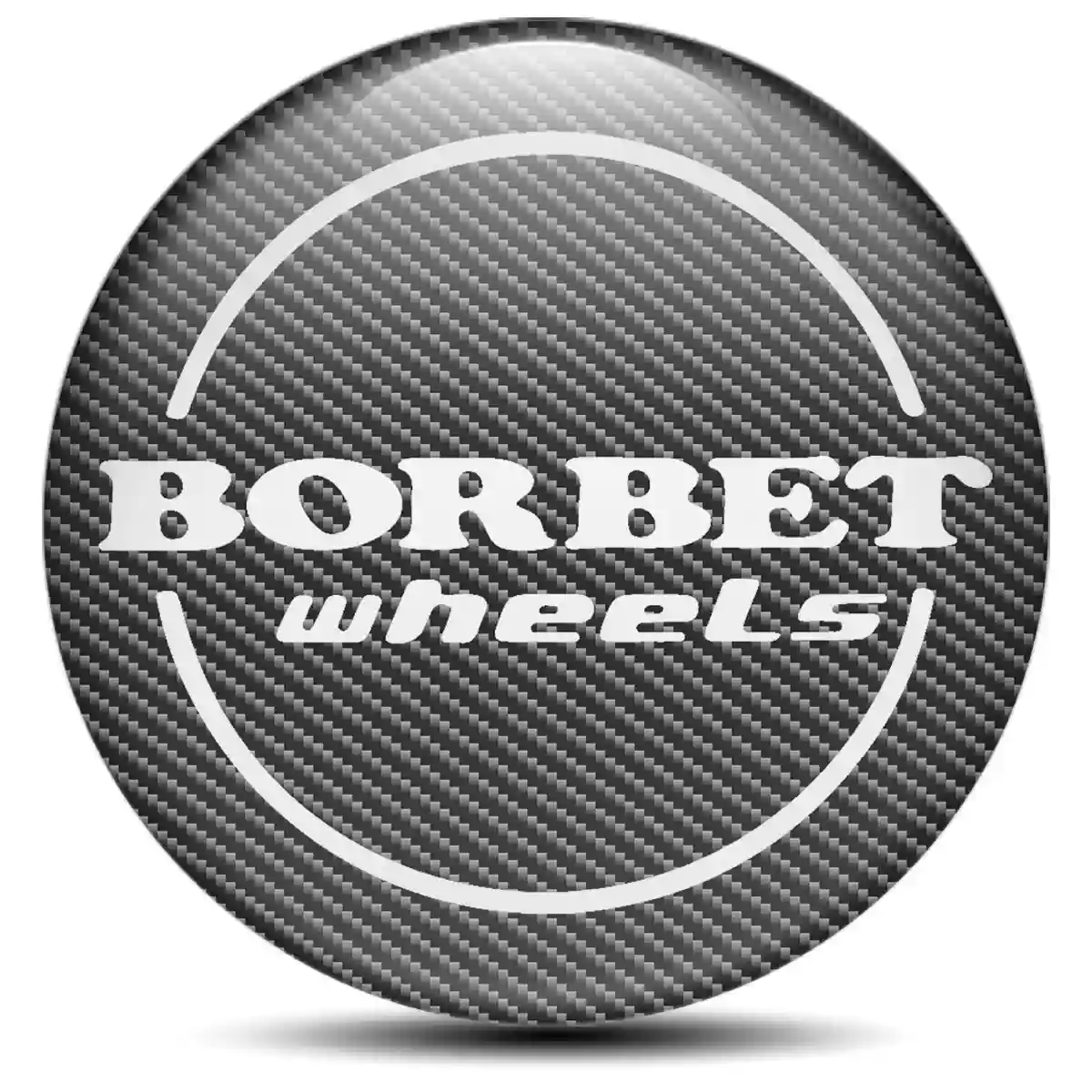 Borbet Silicone Emblem Stylish Design