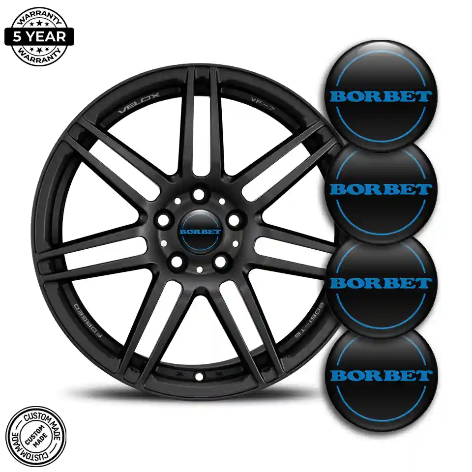 Borbet Silicone Sticker Premium Edition