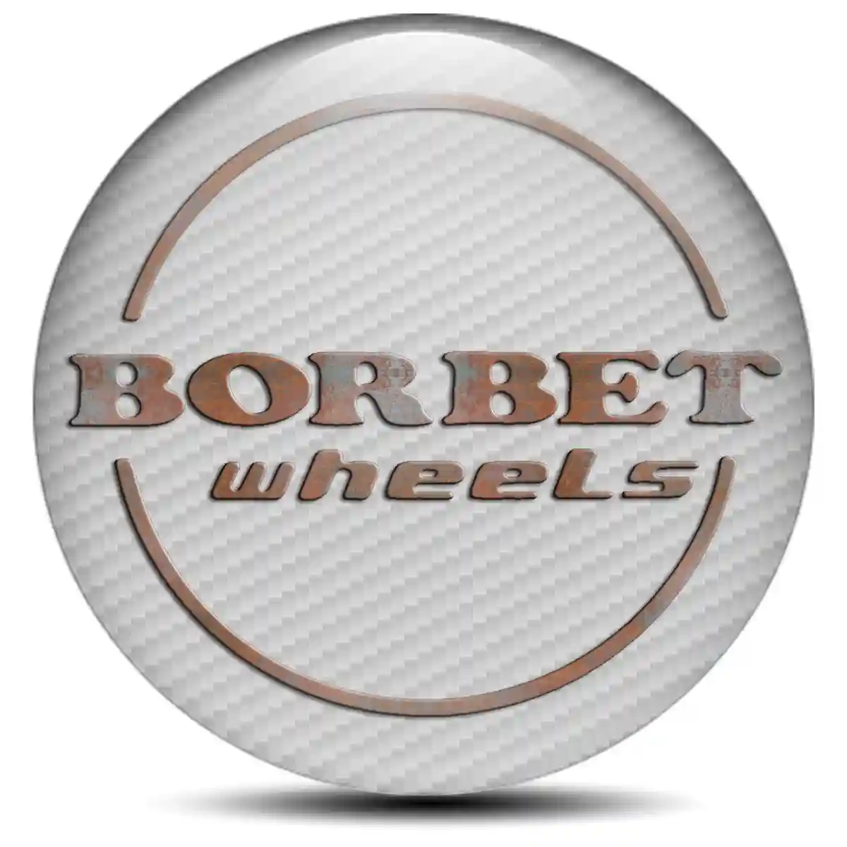 Borbet Silicone Sticker Self-Adhesive Premium Quality