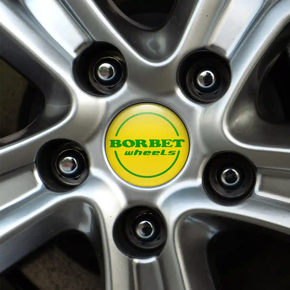 Borbet Sticker Epoxy 3D Gel High Quality