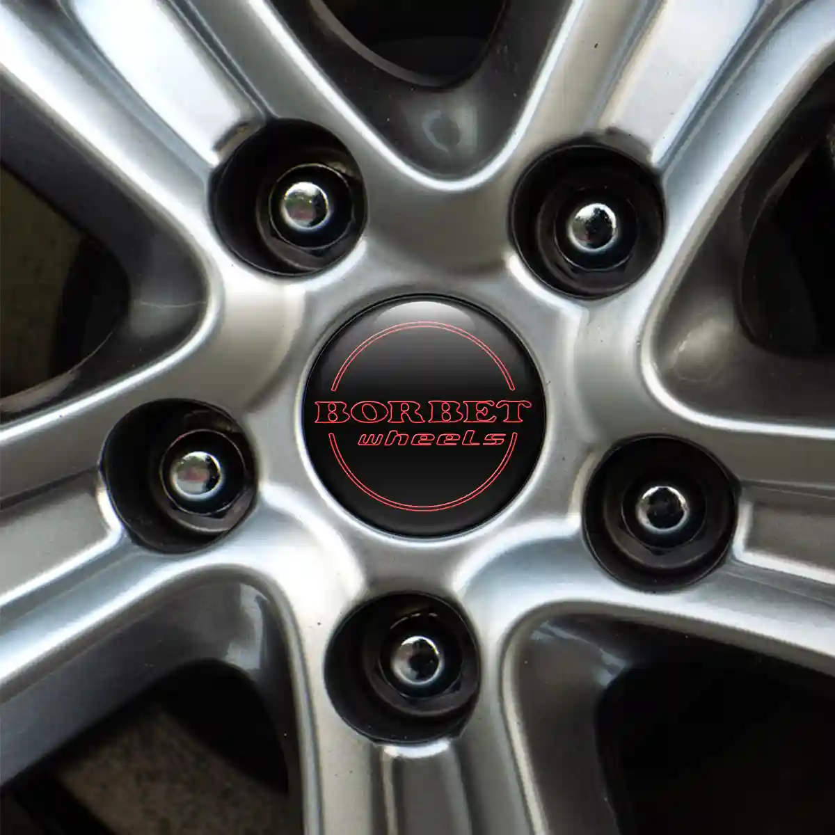 Borbet Wheel Emblem Self-Adhesive Premium Edition