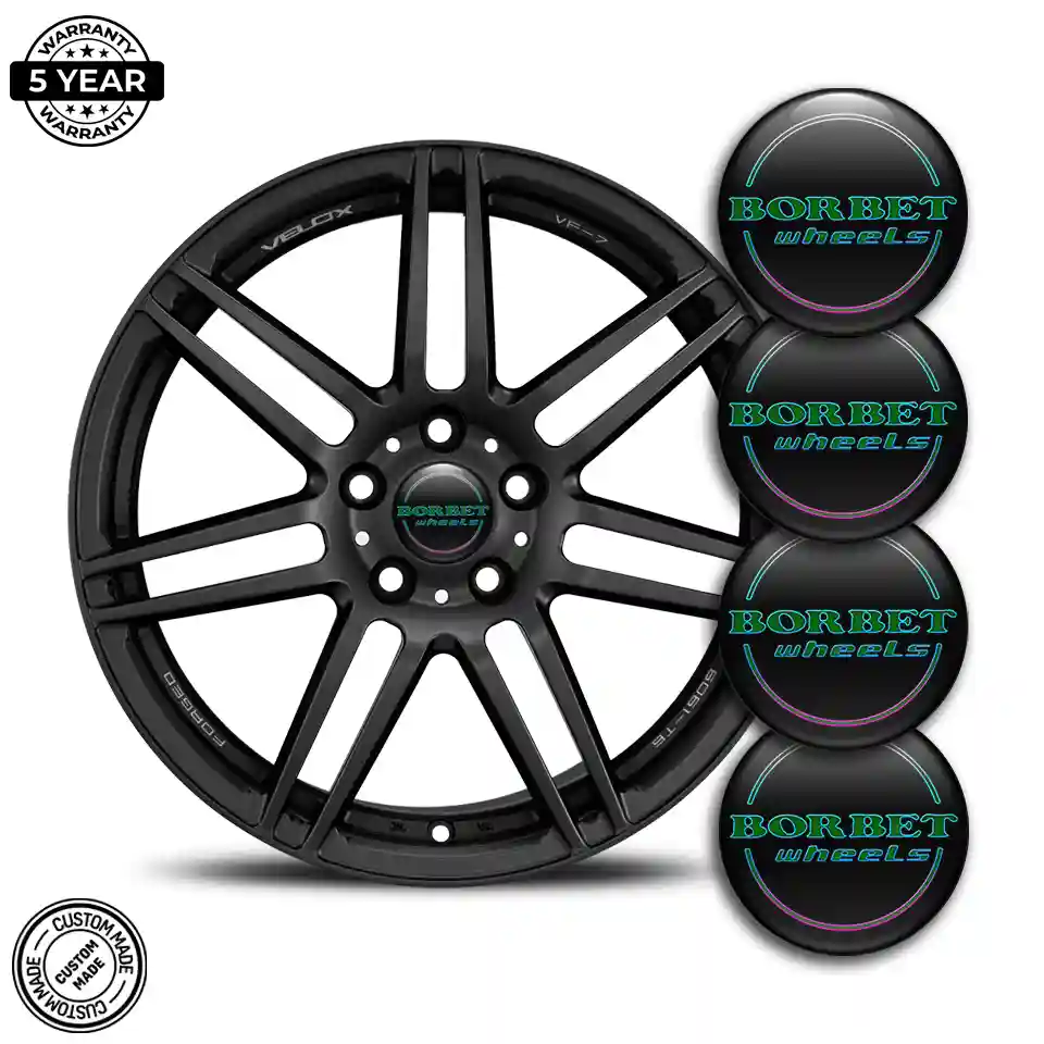 Borbet Wheel Emblems Premium Edition