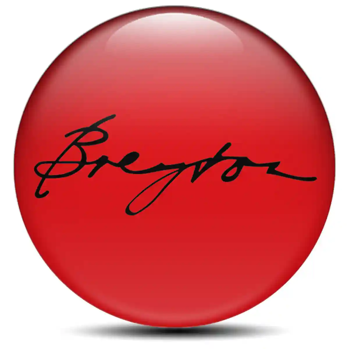 Breyton Domed Emblem Self-Adhesive Stylish Design