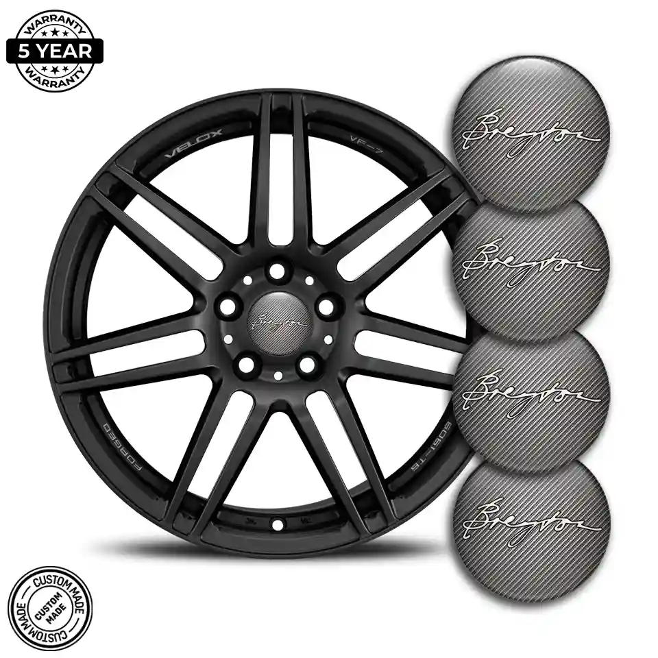 Breyton Logo Silicone Badge Stylish Design
