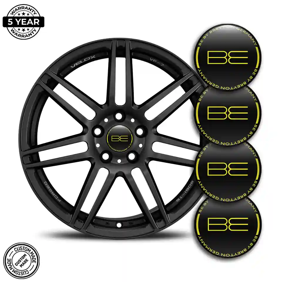Breyton Wheel Emblems Stylish Design