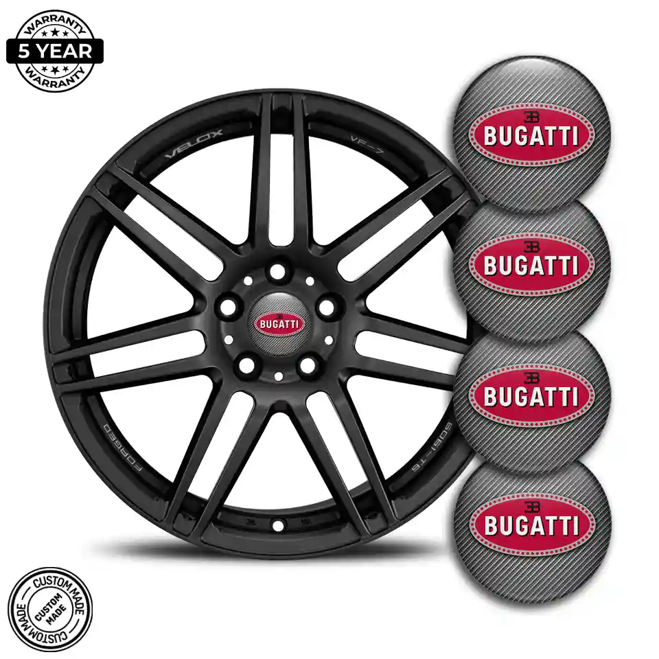 Bugatti Logo Emblem Stylish Design