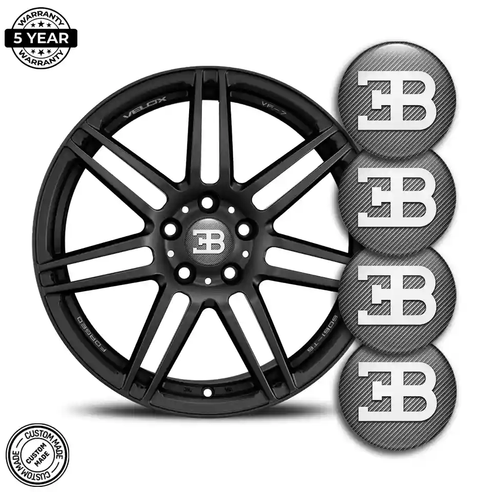 Bugatti Logo Sticker Stylish Design