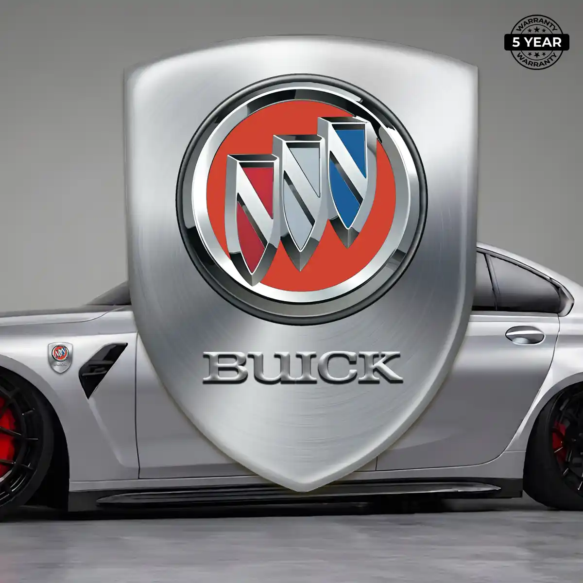Buick 3D Badge Sticker Deluxe Edition