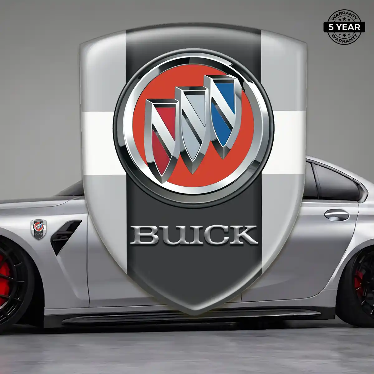 Buick 3D Badge Sticker Elite Finish